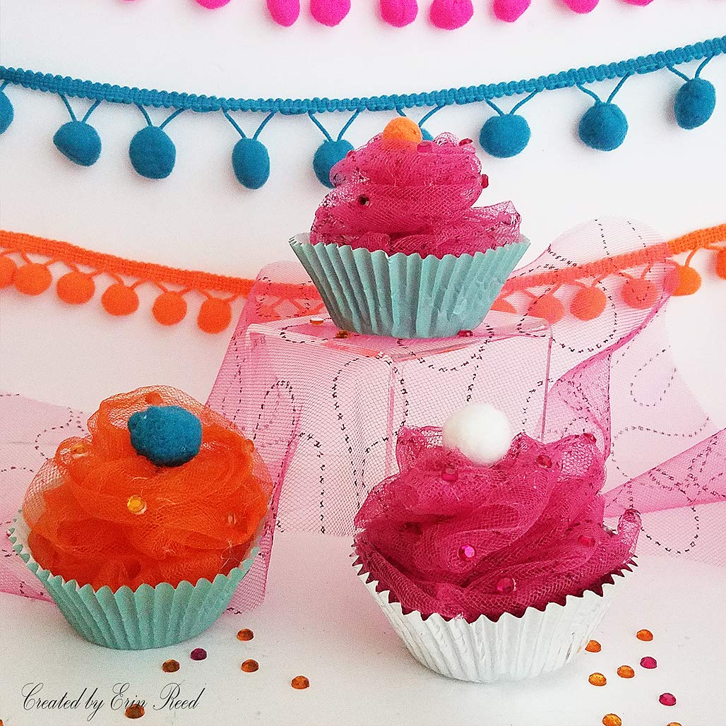 Expo International Decorative Matte Tulle, Lightweight Polyester Tulle Fabric for Tutus, Costumes, and Party Decorations, Washable, Easy-to-Use, 6 Inch x 25 Yards, Rose Gold, Pack of 4 - Image 5