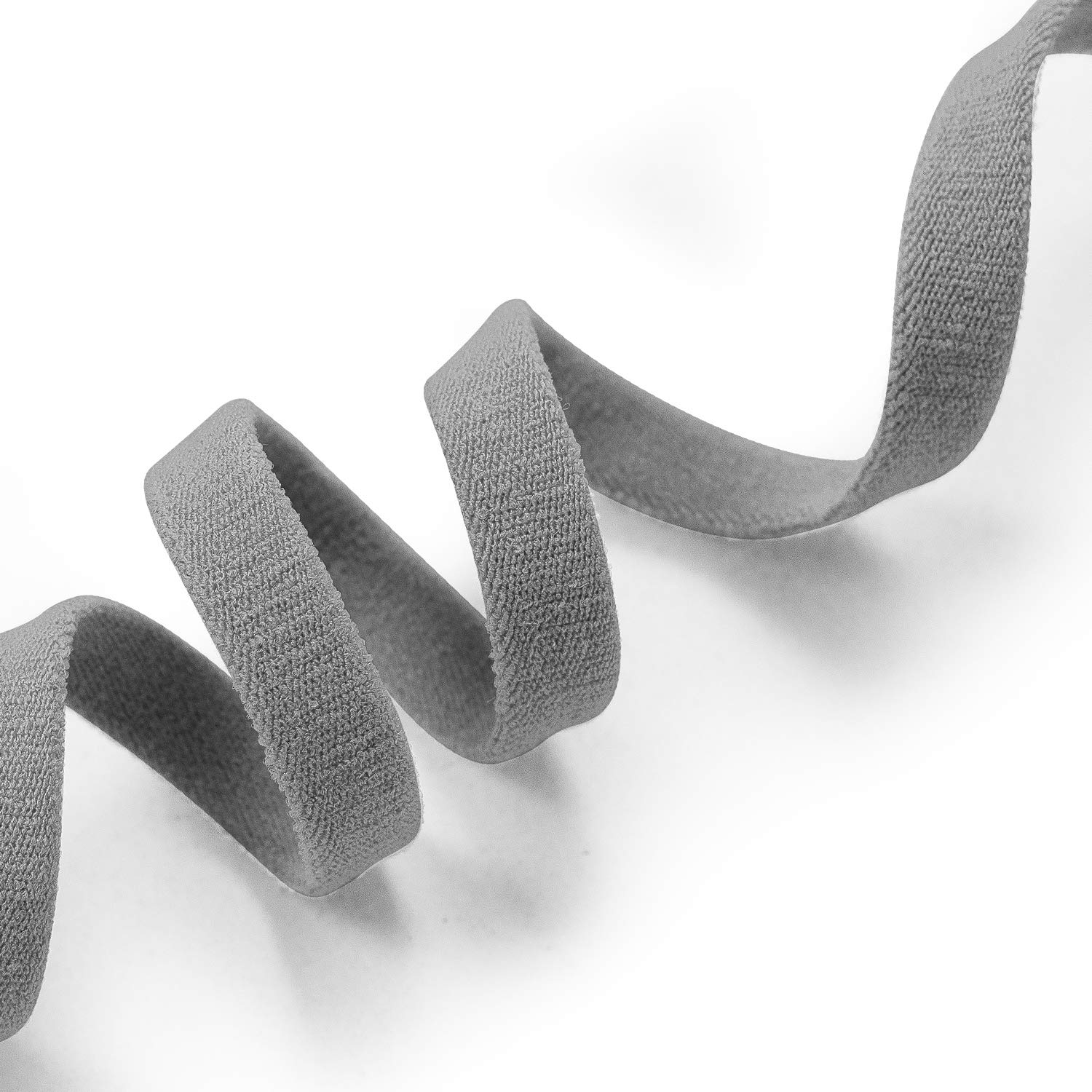 Trims by The Yard 1/4" Ultra Soft Knit Elastic Band, Premium Material, Durable Knitted Elastic Cord for Sewing, Easy to Use, Versatile Sewing Supplies, 10-Yard Cut, Gray - Image 12