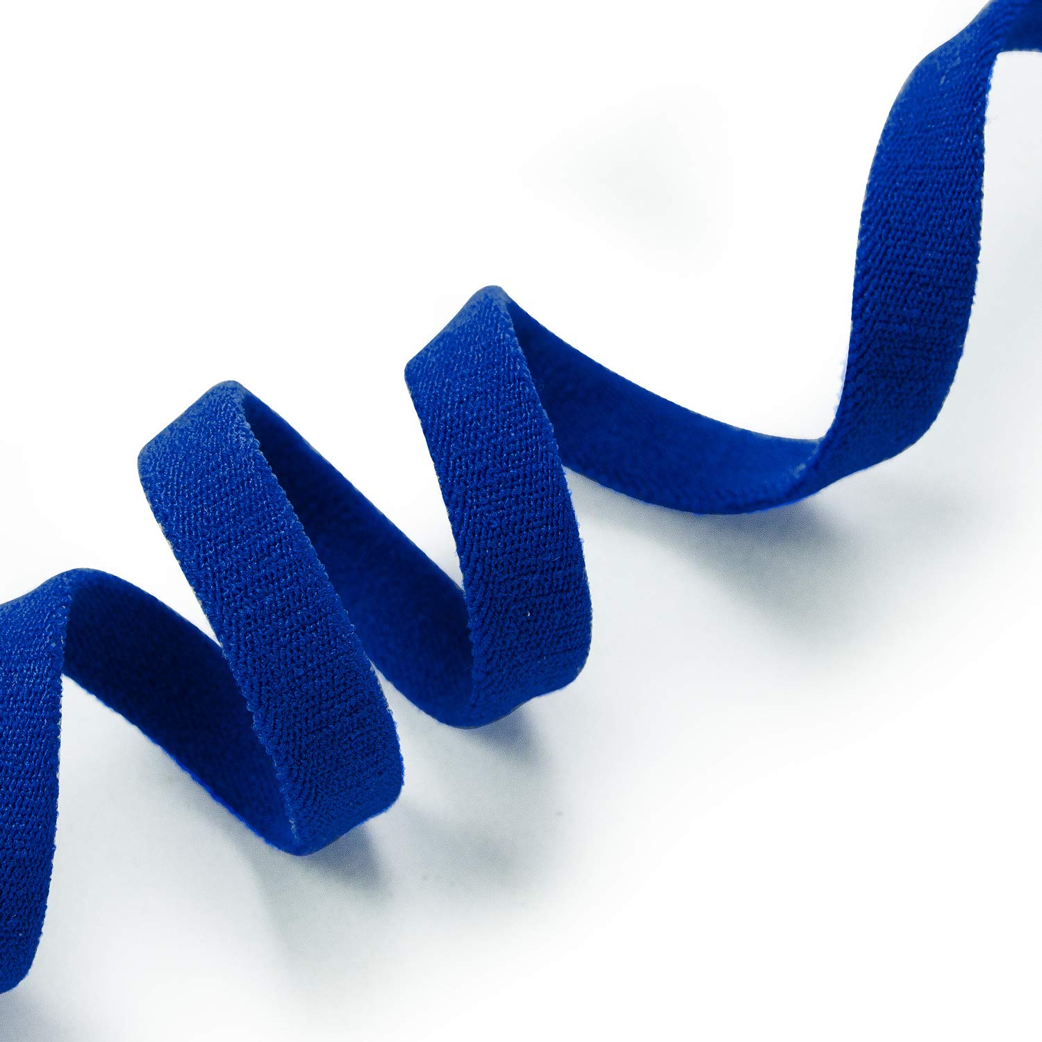 Trims by The Yard 1/4" Ultra Soft Knit Elastic Band, Premium Material, Durable Knitted Elastic Cord for Sewing, Easy to Use, Versatile Sewing Supplies, 10-Yard Cut, Royal Blue - Image 3