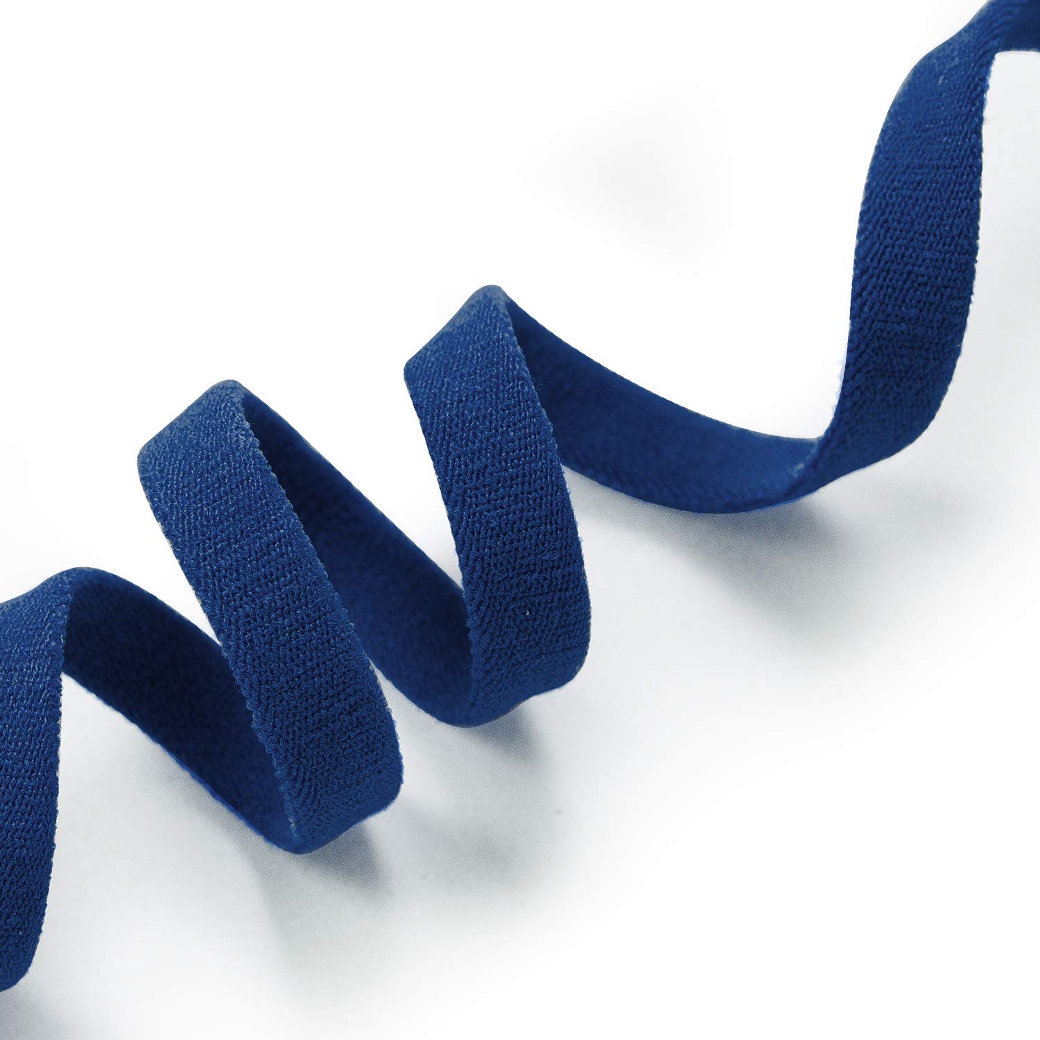 Trims by The Yard 1/4" Ultra Soft Knit Elastic Band, Premium Material, Durable Knitted Elastic Cord for Sewing, Easy to Use, Versatile Sewing Supplies, 10-Yard Cut, Navy Blue - Image 3